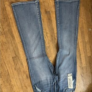 Sky Women's Flare Jeans in Classic Blue